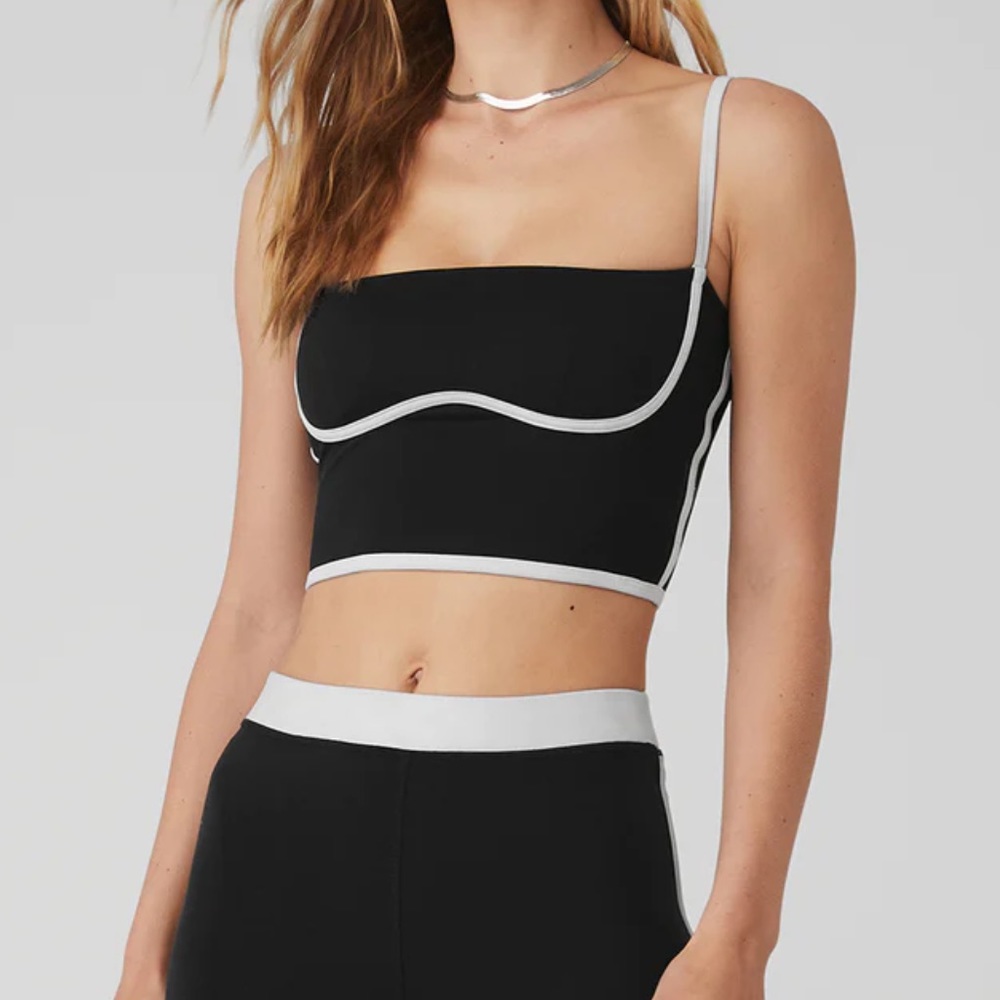 Alo yoga airbrush streamlined bra tank